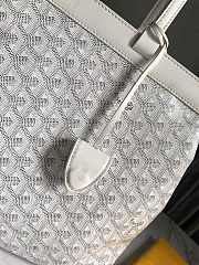 Kitlife Goyard Bellechasse Biaude Tote Bag White 36x15x27cm - 2