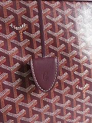 Kitlife Goyard Bellechasse Biaude Tote Bag Burgundy 36x15x27cm  - 2