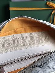 Kitlife Goyard Vintage Bowling Bag White 35×23×10.5cm  - 5