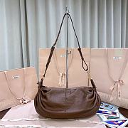Kitlife Miu Miu Shoulder Bag Brown 30x22x5cm - 1