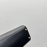 Kitlife Miu Miu Beau Leather Bag Black 32cm - 6