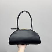 Kitlife Miu Miu Beau Leather Bag Black 32cm - 5