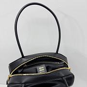 Kitlife Miu Miu Beau Leather Bag Black 32cm - 2