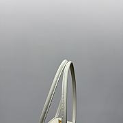 Kitlife Miu Miu Beau Leather Bag White 32cm - 6