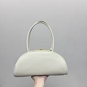 Kitlife Miu Miu Beau Leather Bag White 32cm - 4