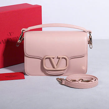 Kitlife Valentino Garavani Loco Vlogo Signature Bag Light Pink 22x16x7cm