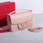 Kitlife Valentino Garavani Loco Vlogo Signature Bag Light Pink 22x16x7cm - 6