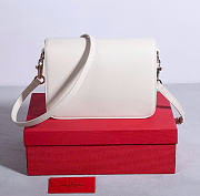 Kitlife Valentino Garavani Loco Vlogo Signature Bag White 22x16x7cm - 4