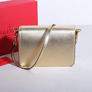 Kitlife Valentino Garavani Loco Vlogo Signature Bag Gold 22x16x7cm  - 6