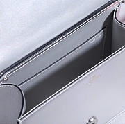 Kitlife Valentino Garavani Loco Vlogo Signature Bag Silver 22x16x7cm - 5