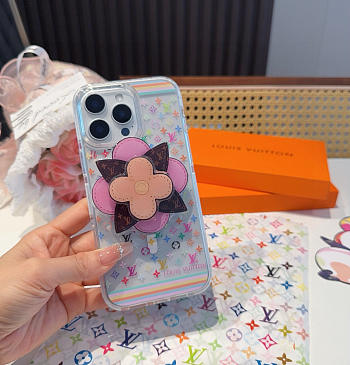 Kitlife Louis Vuitton x TM White Tricolor Series Magnetic Phone Case