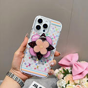 Kitlife Louis Vuitton x TM White Tricolor Series Magnetic Phone Case - 5