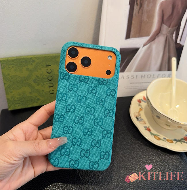 Kitlife Gucci Phone Case Green - 1