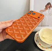 Kitlife Goyard Phone Case Orange - 6