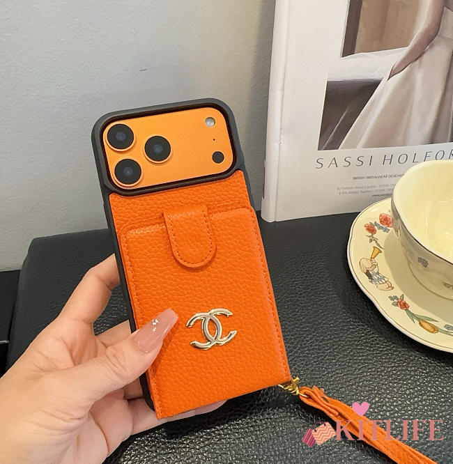 Kitlife Chanel Phone Case Orange - 1