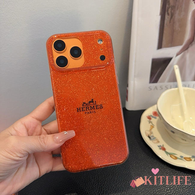 Kitlife Hermes Phone Case Orange - 1