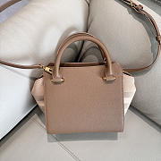 Kitlife Burberry Banwell Tote Bag In Brown Leather 21x20x13cm - 4