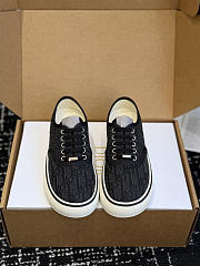 Kitlife Dior Saltwind Sneaker Black Dior Oblique Embroidered Cotton  - 1