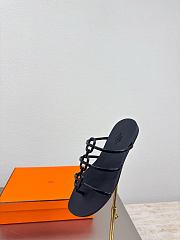 Kitlife Hermes Mykonos Sandals Black - 6