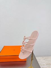 Kitlife Hermes Mykonos Sandals Beige - 3