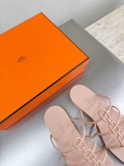 Kitlife Hermes Mykonos Sandals Beige - 2