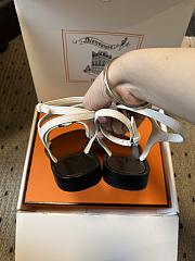 Kitlife Hermes Marinella Sandals Black & White - 3
