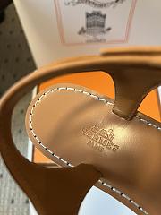 Kitlife Hermes Marinella Sandals Brown - 2