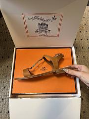 Kitlife Hermes Marinella Sandals Brown - 4