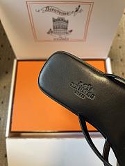Kitlife Hermes Miss Sandals Black  - 6
