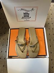 Kitlife Hermes Miss Sandals Beige - 1