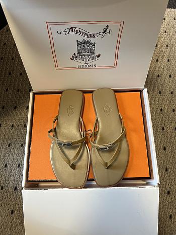 Kitlife Hermes Miss Sandals Beige