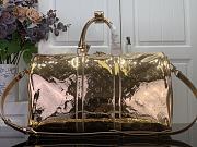 Kitlife Louis Vuitton Keepall Bandoulière 45 Bag Copper Monogram Miroir Coated Canvas M26463 45x27x20cm - 1