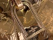Kitlife Louis Vuitton Keepall Bandoulière 45 Bag Copper Monogram Miroir Coated Canvas M26463 45x27x20cm - 3