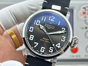 Kitlife Zenith Pilot Men Automatic Watch Black 45mm  - 3