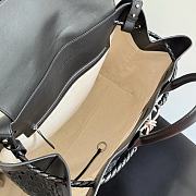 Kitlife Bottega Veneta Andiamo Voyage Bag Black 43x39x20cm - 2