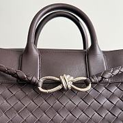 Kitlife Bottega Veneta Andiamo Voyage Bag Dark Brown 43x39x20cm  - 2