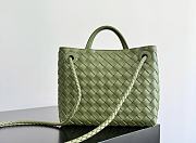 Kitlife Bottega Veneta Andiamo Small Bag Green - 25x22x10.5cm  - 3