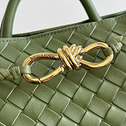 Kitlife Bottega Veneta Andiamo Small Bag Green - 25x22x10.5cm  - 2