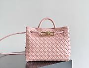Kitlife Bottega Veneta Andiamo Small Bag Pink - 25x22x10.5cm  - 1