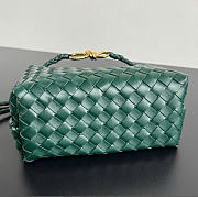 Kitlife Bottega Veneta Andiamo Small Bag Dark Green - 25x22x10.5cm - 5