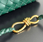 Kitlife Bottega Veneta Andiamo Small Bag Dark Green - 25x22x10.5cm - 3