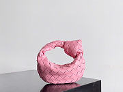 Kitlife Bottega Veneta Mini Jodie Bag Pink 17x16x6.5cm - 1