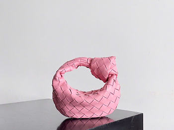 Kitlife Bottega Veneta Mini Jodie Bag Pink 17x16x6.5cm