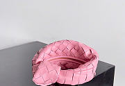 Kitlife Bottega Veneta Mini Jodie Bag Pink 17x16x6.5cm - 6