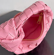 Kitlife Bottega Veneta Mini Jodie Bag Pink 17x16x6.5cm - 4