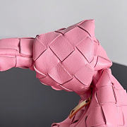 Kitlife Bottega Veneta Mini Jodie Bag Pink 17x16x6.5cm - 3