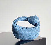 Kitlife Bottega Veneta Mini Jodie Bag Blue 17x16x6.5cm  - 1