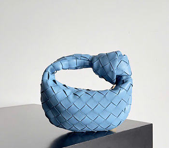 Kitlife Bottega Veneta Mini Jodie Bag Blue 17x16x6.5cm 