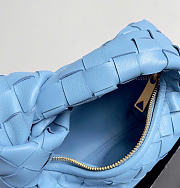 Kitlife Bottega Veneta Mini Jodie Bag Blue 17x16x6.5cm  - 4