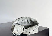 Kitlife Bottega Veneta Mini Jodie Bag Grey 17x16x6.5cm  - 5